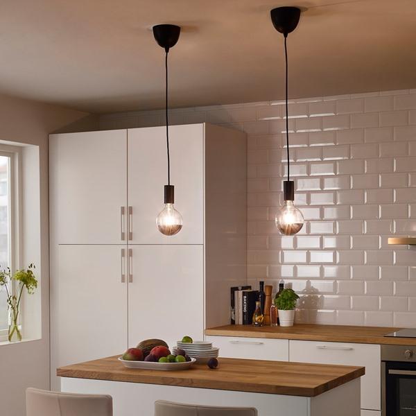 【IKEA/イケア/通販】SUNNEBY スンネビ コードセット, ブラック テキスタイル[A](20420255) |  | 01