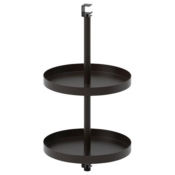 【IKEA/イケア/通販】ENHET エーンヘート 回転シェルフ, チャコール[A](20481772) | 