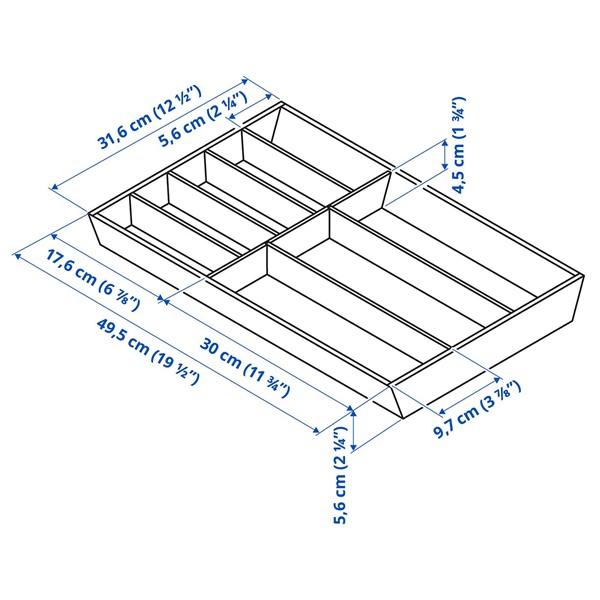 [IKEA/イケア/通販]UPPDATERA ウップダテラカトラリートレイ, ライトバンブー,32x50 cm[C](20486411) |  | 05