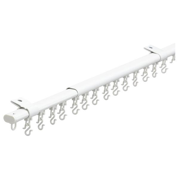 【IKEA/イケア/通販】FRAMFUSIG フラムフスィグ シングルトラックレール ランナー付き, ホワイト,…[D](20489532) | 