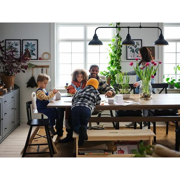 【IKEA/イケア/通販】PERJOHAN ペルヨハン ベンチ 収納付き, パイン材[E](20501317) |  | 02