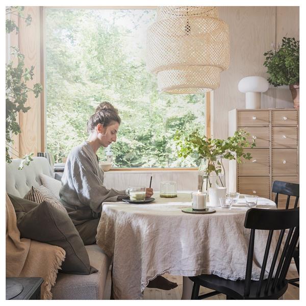 【IKEA/イケア/通販】ADLAD アドラド アロマキャンドル グラス入り, 北欧の森林/ホワイト,…[A](20502147) |  | 03