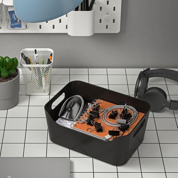 [IKEA/イケア/通販]UPPDATERA ウップダテラボックス, チャコール,24x17 cm[A](20504052) |  | 04