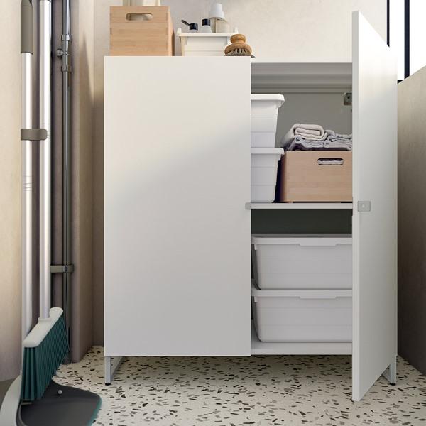 [IKEA/イケア/通販]JOSTEIN ヨースタイン扉/サイドユニット/裏面, 室内/屋外用 ホワイト,80x42x82 cm[D](20512151) |  | 01