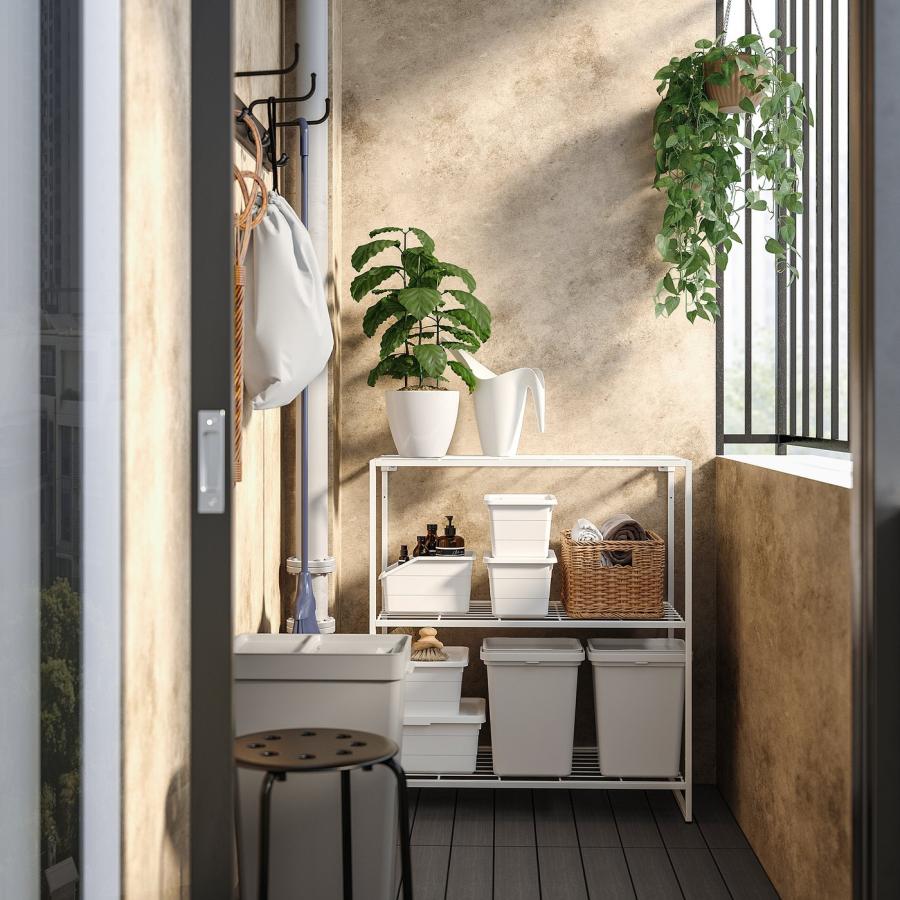 [IKEA/イケア/通販]JOSTEIN ヨースタイン 棚板, ワイヤー/室内/屋外用 ホワイト, 77x40 cm[D](20512189) |  | 03