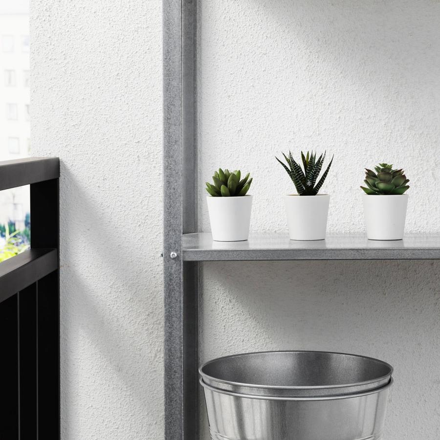 [IKEA/イケア/通販]FEJKA フェイカ 人工観葉植物 鉢カバー付き, 室内/屋外用 多肉植物, 6 cm3 ピース[A](20519765) |  | 04