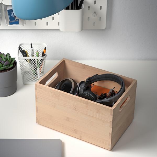 【IKEA/イケア/通販】UPPDATERA ウップダテラ 収納ボックス, ライトバンブー[A](20520721) |  | 03