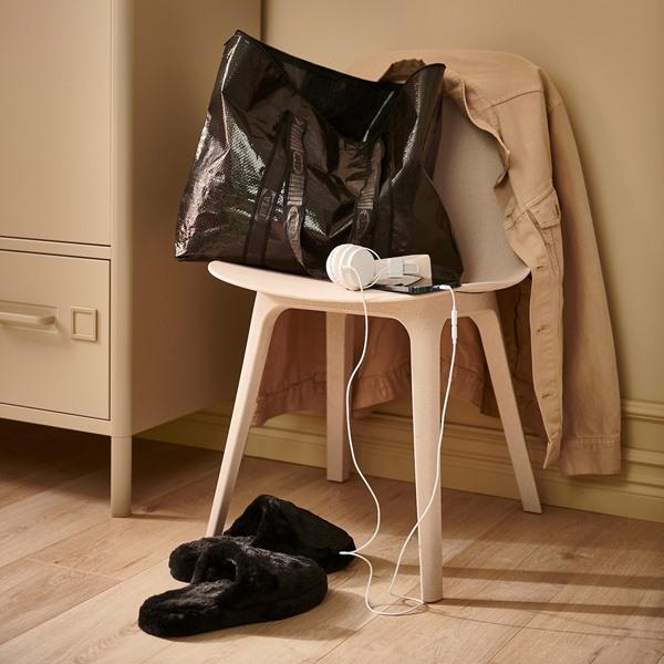 【IKEA/イケア/通販】OBEGRANSAD オーベグレンサッド バッグ, ブラック[B](20525323) |  | 01