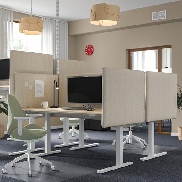[IKEA/イケア/通販]MITTZON ミッツォーン吸音スクリーン デスク用, グンナレド ベージュ,165x72 cm[K](20528213) |  | 07