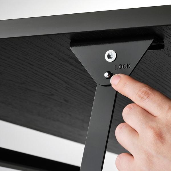 [IKEA/イケア/通販]OSTAVALL エスタヴァル調節可能ローテーブル, ブラック,90 cm[FG](20534153) |  | 03