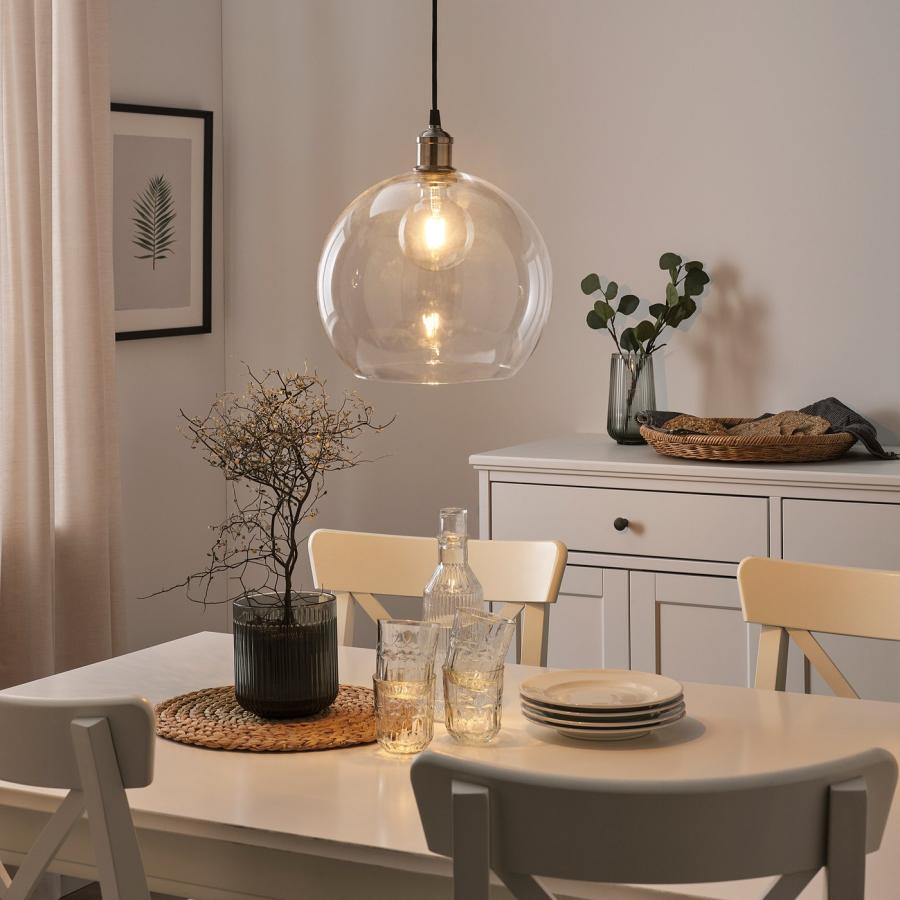 [IKEA/イケア/通販]LUNNOM ルッノム LED電球 E26 150ルーメン, 球形 クリア, 95 mm[A](20539320) |  | 01