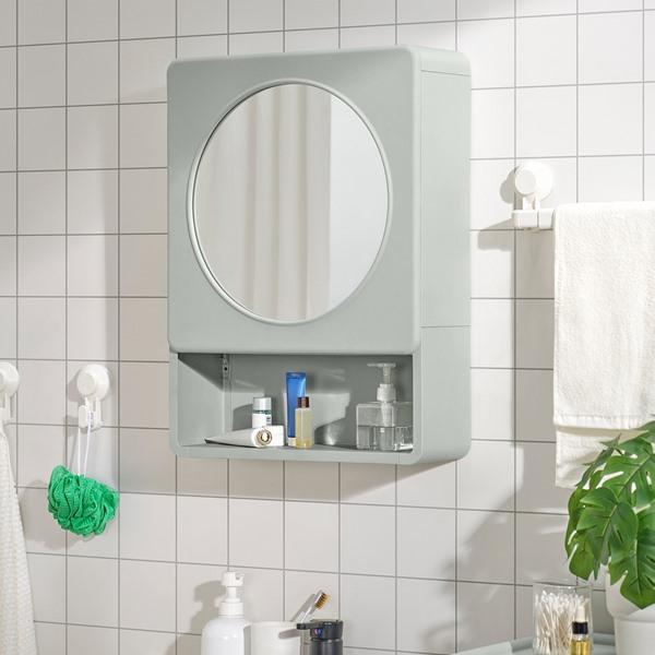 [IKEA/イケア/通販]IVOSJON イヴォーショーンミラーキャビネット 扉1枚付き, グリーン,44x15x59 cm[D](20573173) |  | 02