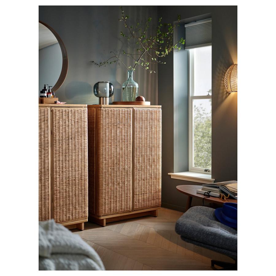 [IKEA/イケア/通販]FRYKSAS フリークソースキャビネット, 籐,81x124 cm[HG](20574097) |  | 10