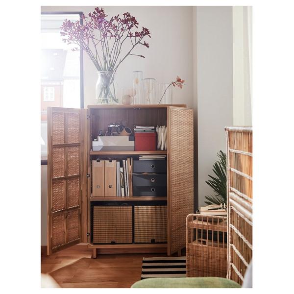 [IKEA/イケア/通販]FRYKSAS フリークソースキャビネット, 籐,81x124 cm[HG](20574097) |  | 01