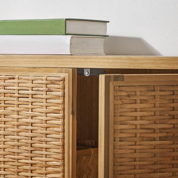 [IKEA/イケア/通販]FRYKSAS フリークソースキャビネット, 籐,81x124 cm[HG](20574097) |  | 05