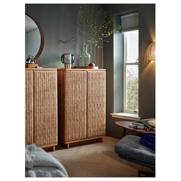 [IKEA/イケア/通販]FRYKSAS フリークソースキャビネット, 籐,81x124 cm[HG](20574097) |  | 09