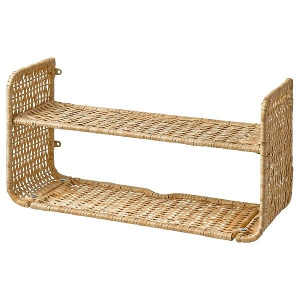 [IKEA/イケア/通販]FRYKSAS フリークソースウォールシェルフ, 籐,60x20 cm[C](20574101) | 