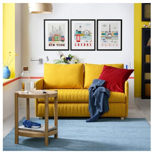 [IKEA/イケア/通販]FRIDHULT フリドフルトソファベッド, スキフテボー イエロー[K](20575450) |  | 05