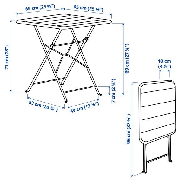 [IKEA/イケア/通販]SUNDSO スンドソーテーブル, チャコール 屋外用,65x65 cm[G](20575563) |  | 05