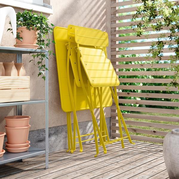 [IKEA/イケア/通販]SUNDSO スンドソー折りたたみチェア, ブライトイエロー 屋外用[E](20576176) |  | 02