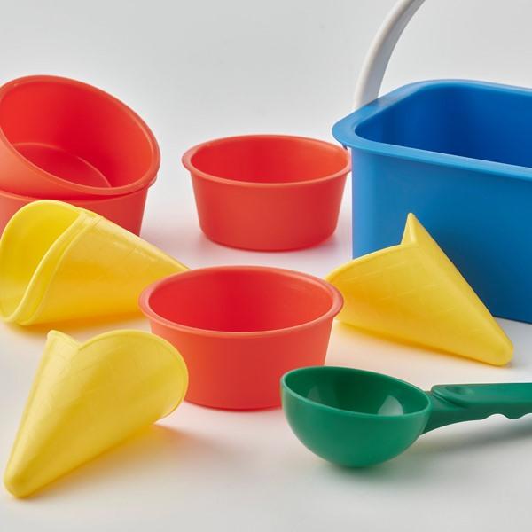 [IKEA/イケア/通販]SANDIG サンディグ砂場おもちゃのアイスクリームセット 10点, マルチカラー[A](20577675) |  | 03