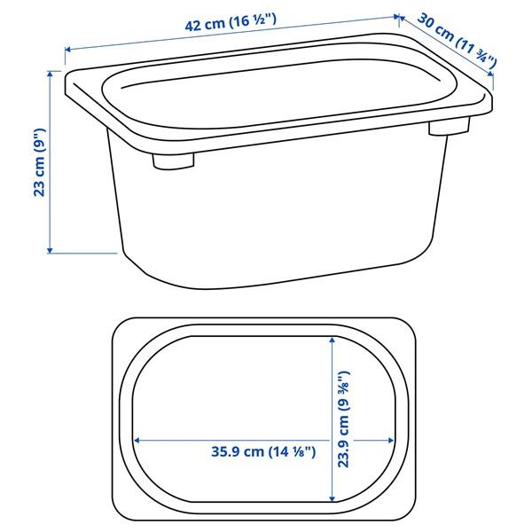 [IKEA/イケア/通販]TROFAST トロファスト収納ボックス, ブライトグリーン,42x30x23 cm[C](20582097) |  | 02