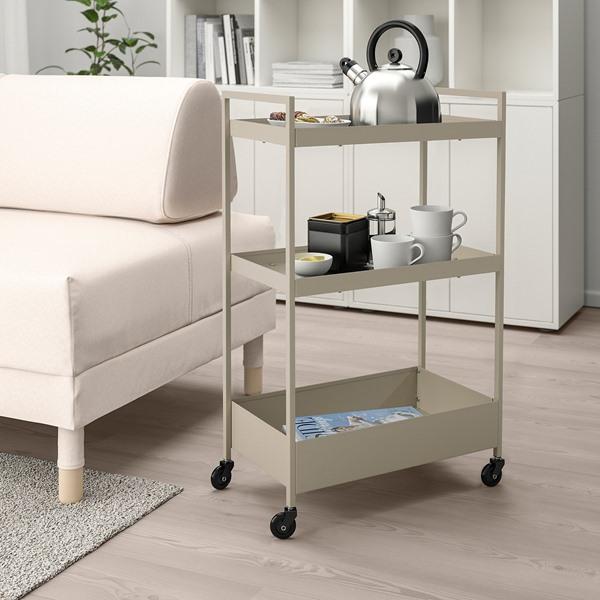 [IKEA/イケア/通販]NISSAFORS ニッサフォースワゴン, ベージュ,50.5x30x83 cm[D](20585802) |  | 02