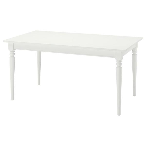 [IKEA/イケア/通販]ROSENTORP ローセントルプ伸長式テーブル, ホワイト,155/215x87 cm[IL](20589904) | 