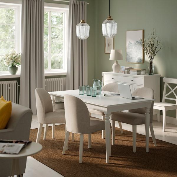 [IKEA/イケア/通販]ROSENTORP ローセントルプ伸長式テーブル, ホワイト,155/215x87 cm[IL](20589904) |  | 01