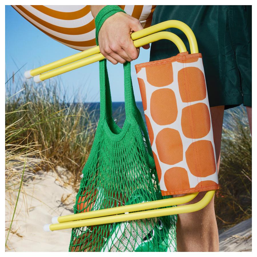 [IKEA/イケア/通販]STRANDON ストランドン 折りたたみスツール, ブライトイエロー/ブライトオレンジ[D](20600459) |  | 01