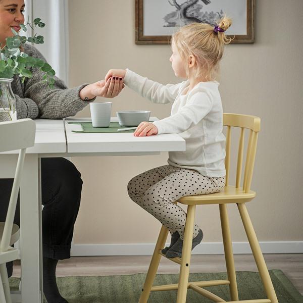 [IKEA/イケア/通販]AGAM アーガム子ども用チェア, ライトベージュイエロー[D](20601369) |  | 01