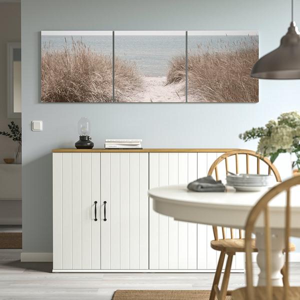 [IKEA/イケア/通販]PJATTERYD プィエッテリードアート, スウェーデンの砂丘,56x56 cm[D](20602019) |  | 01