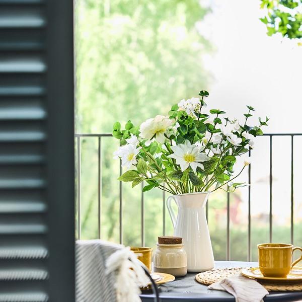 [IKEA/イケア/通販]SMYCKA スミッカ造花のブーケ, 室内/屋外用/ホワイト,60 cm[D](20606296) |  | 02