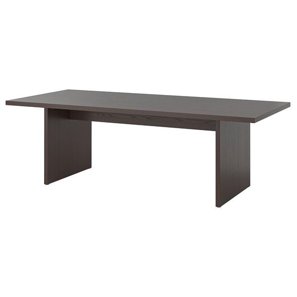 [IKEA/イケア/通販]BERGSHYTTAN ベリシタンテーブル, ダークブラウン アッシュ材突き板,240x93 cm[FL](20608243) | 