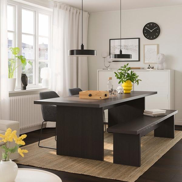 [IKEA/イケア/通販]BERGSHYTTAN ベリシタンテーブル, ダークブラウン アッシュ材突き板,240x93 cm[FL](20608243) |  | 03