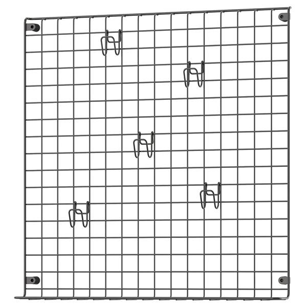 [IKEA/イケア/通販]GREJIG グレイグウォールグリッド レール付き, グレー,58x59 cm[D](20610769) | 