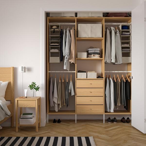 [IKEA/イケア/通販]PURRPINGLA プルピングラハンギング収納 6段, テキスタイル/ベージュ,22x34x80 cm[B](20612264) |  | 03