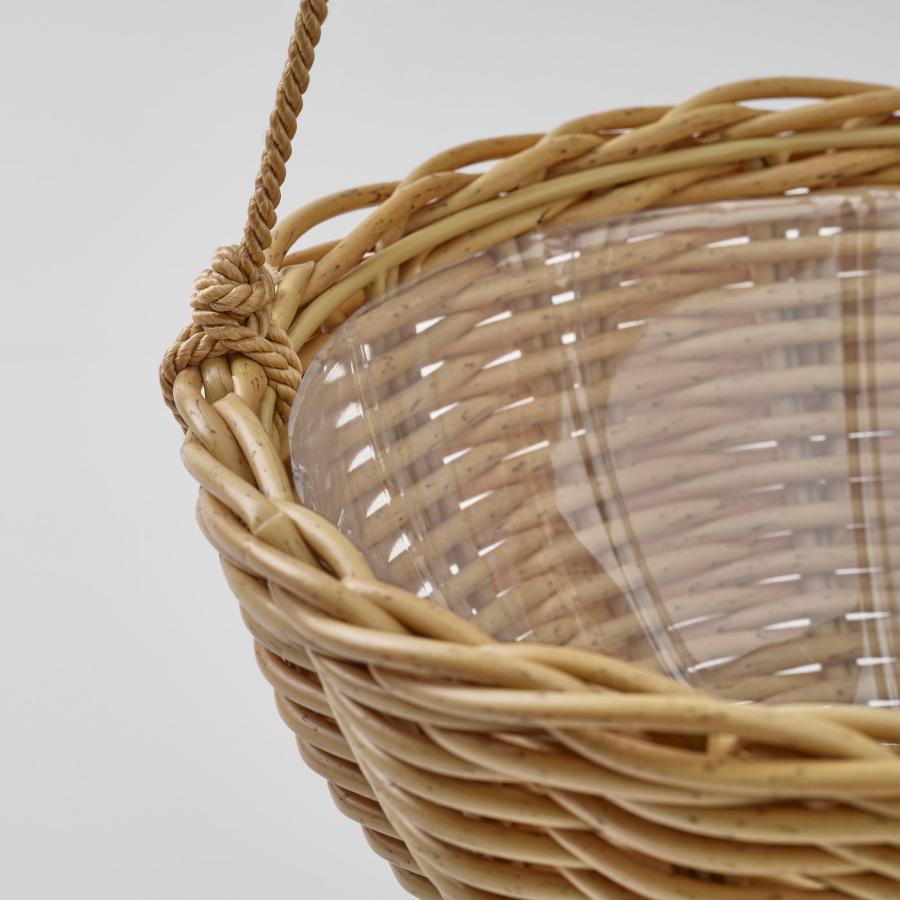 [IKEA/イケア/通販]FLODBJORK フロードビョルク ハンギングプランター, 室内/屋外用 ライトグレーブラウン, 27 cm[C](20612481) |  | 02