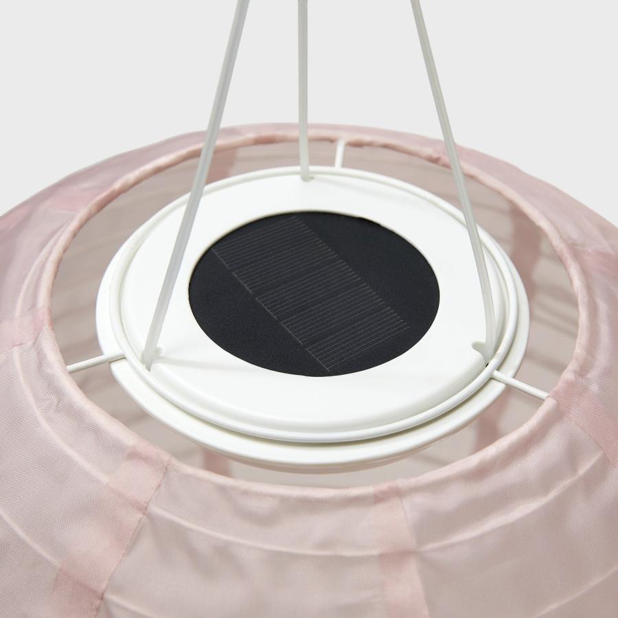 [IKEA/イケア/通販]SOLVINDEN ソルヴィンデン LED太陽電池式ペンダントランプ, 屋外用 球形/ピンク, 30 cm[B](20614705) |  | 01