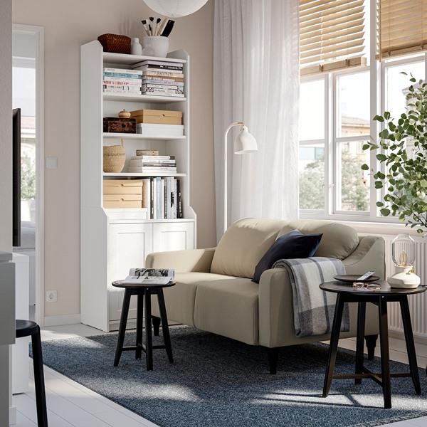 [IKEA/イケア/通販]GULLVALLA グルヴァラ 2人掛けソファ, シルケリード ダークグレーベージュ[L](20618505) |  | 01
