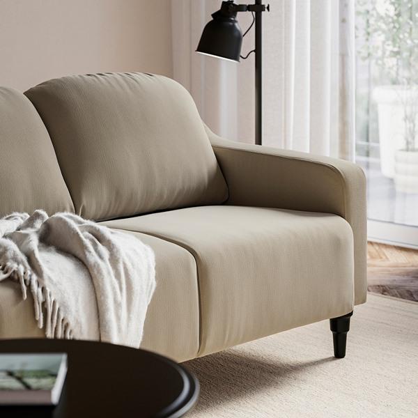[IKEA/イケア/通販]GULLVALLA グルヴァラ 2人掛けソファ, シルケリード ダークグレーベージュ[L](20618505) |  | 03