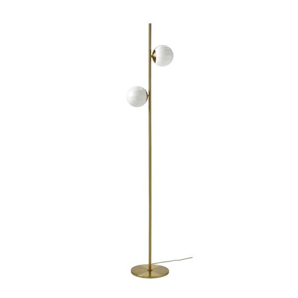 [IKEA/イケア/通販]AKTERSPRING アクテルスプリングフロアランプ, オパールホワイト ガラス/真ちゅうメッキ,162 cm[C](20618812) | 