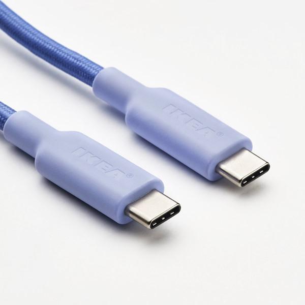 [IKEA/イケア/通販]LILLHULT リルフルトUSB-C - USB-C, ライラック,3.0 m[A](20620136) |  | 01