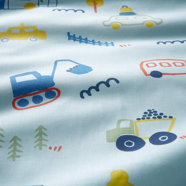 [IKEA/イケア/通販]BARNDROM バーンドローム掛け布団カバー＆枕カバー, ブルー/乗り物柄,150x200/50x60 cm[A](20622705) |  | 03