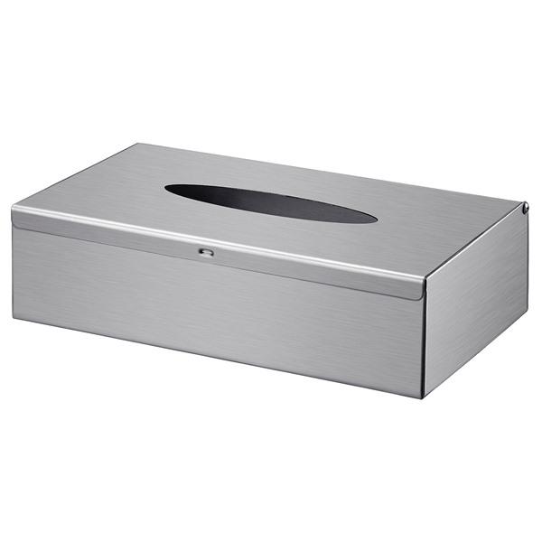 [IKEA/イケア/通販]GRUNDTAL グルンドタールティッシュボックス, ステンレススチール/壁取り付け型[A](20622753) | 