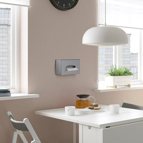 [IKEA/イケア/通販]GRUNDTAL グルンドタールティッシュボックス, ステンレススチール/壁取り付け型[A](20622753) |  | 01