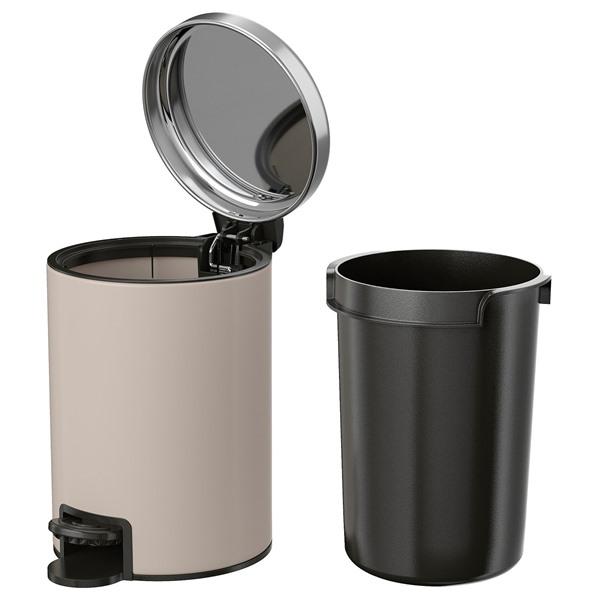 [IKEA/イケア/通販]EKOLN エーコルンゴミ箱, ベージュ,3 l[B](20623494) |  | 01