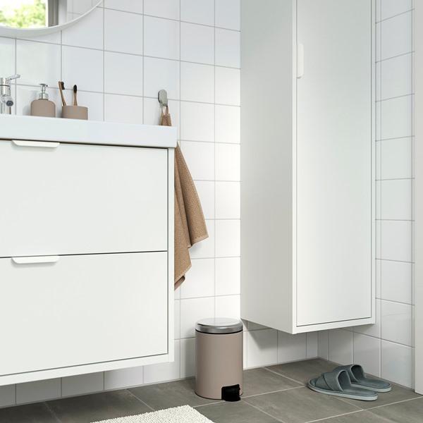 [IKEA/イケア/通販]EKOLN エーコルンゴミ箱, ベージュ,3 l[B](20623494) |  | 02