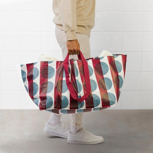 [IKEA/イケア/通販]GORSNYGG ヨールスニグキャリーバッグ L, レッド ブルー/模様入り,57x37x39 cm/71 l[B](20624262) |  | 03