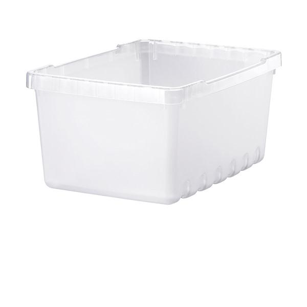 [IKEA/イケア/通販]UPPSNOFSAD ウップスノフサド 収納ボックス, 透明ホワイト, 25x17x12 cm/3.5 l[A](20644284) | 